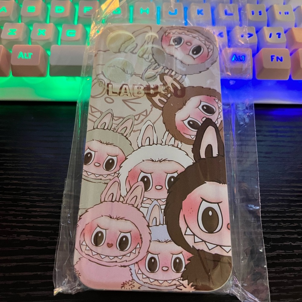 Labubu iPhone 15 Pro Case